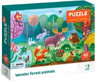 Puzzle biomy Csodálatos erdei állatok 60 darab - Puzzle