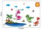 RC Ventures + 3D wall sticker animals - Dinosaurs - Self-Adhesive Decoration