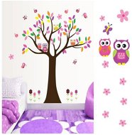 RC Ventures +3D Wall Sticker Animals - Owls - Self-Adhesive Decoration