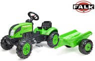 Falk Šlapací traktor 2057L Country Farmer s přívěsem - zelený - Šlapací traktor