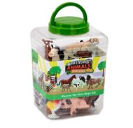 Addo Farm állatok MEGA tubusban, 24 db - Figura