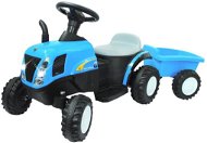 Jamara řiditelný traktor s přívěsem New Holland 6V - Dětský elektrický traktor