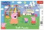 Trefl Peppa Pig Puzzle Board Puzzle In the Theme Park  15 pieces - Jigsaw