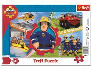 Jigsaw Trefl Puzzle Board Fireman Sam 15 pieces - Puzzle
