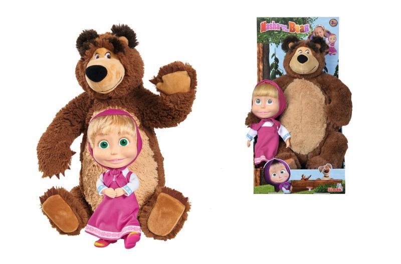 Masha and the sales bear plush toy