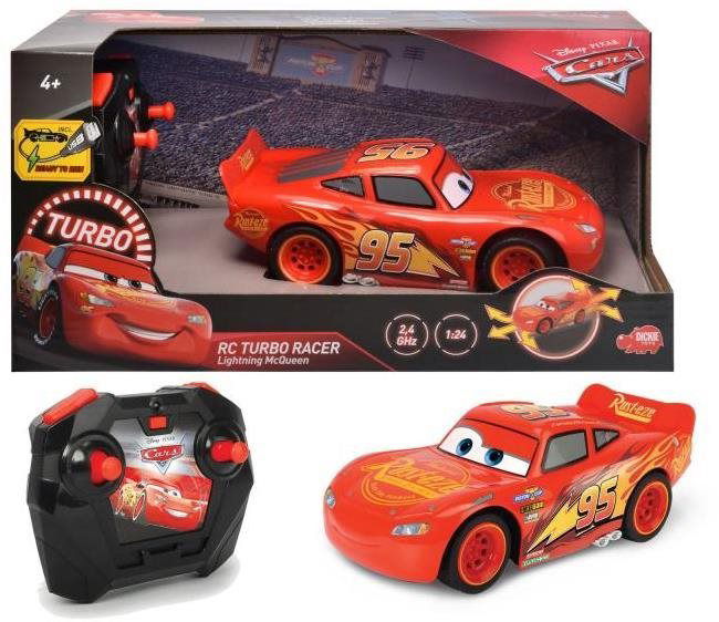 Dickie RC Cars 3 Lightning McQueen Turbo Racer 1 24 17cm 2 Channel Remote Control Car Alza.cz