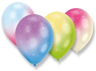 LED Firework Balloons, Mix of Colours, 4 pcs - Balloons