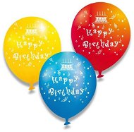 Balóniky Happy Birthday, 6 ks - Balóny