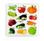 Wooden Insertion Puzzle Vegetables - Wooden Puzzle