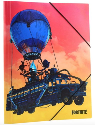 Složka Elastic file A4 Battle Bus Fortnite - Školní desky - Hlavní obrázek