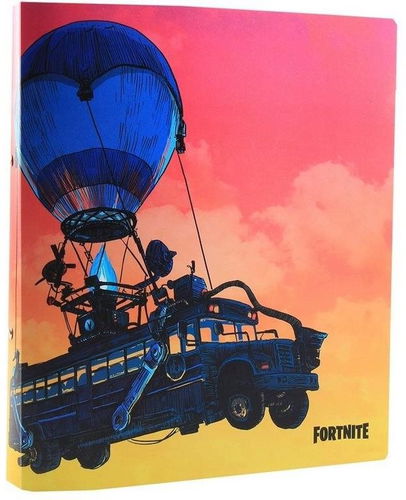 Zakladač Ringbinder A4 PP Battle Bus Fortnite - Šanón - Hlavný obrázok
