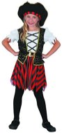 Šaty na karneval - pirátka, 110-120 cm - Kostým