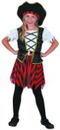 Šaty na karneval – pirátka, 130 – 140 cm - Kostým