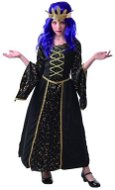Šaty na karneval -  čarodejníčka, 130 - 140  cm - Kostým