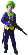 Šaty na karneval - šialený klaun, 110 - 120 cm - Kostým