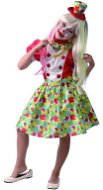 Šaty na karneval - klaun dievča, 110 - 120 cm - Kostým
