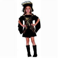 Šaty na karneval – Pirátka, 110 – 120 cm - Kostým