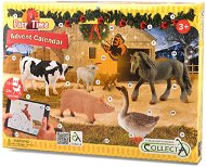 Advent calendar-farm and horses - Advent Calendar