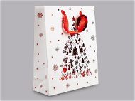 Taška na darčeky vianočný strom, rozmer. 32 × 26 × 10 cm - Darčeková taška