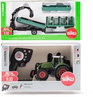 SIKU Control – RC traktor Fendt 939 s ovládačom + zelený príves Oehler 1 : 32 - RC traktor na ovládanie