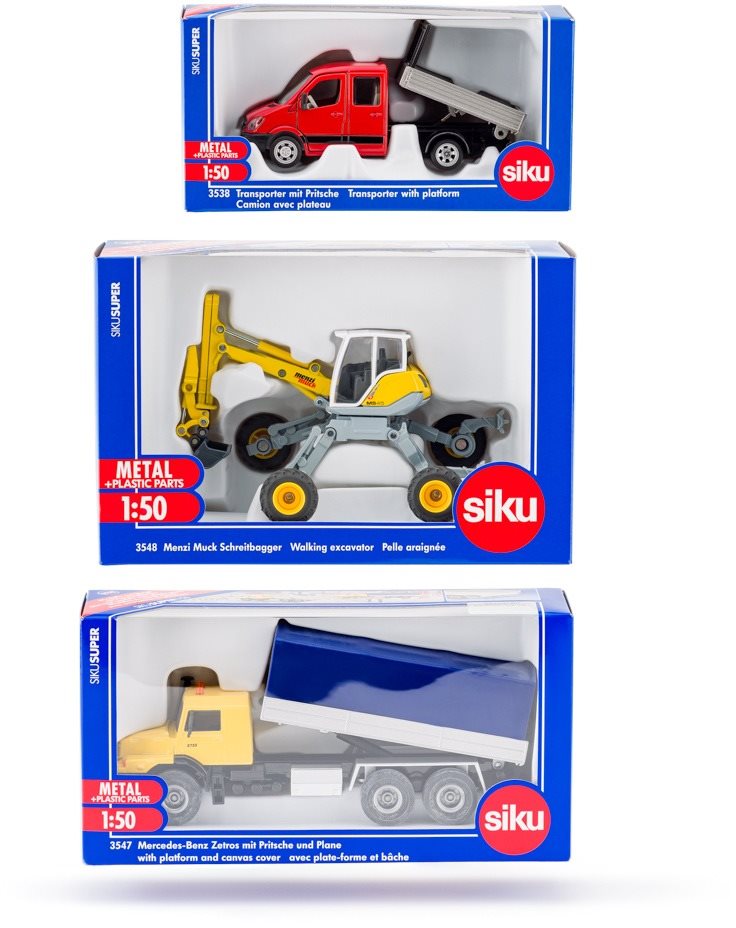 Siku construction hot sale toys