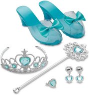 Addo Set für kleine Prinzessinnen blau - Kostüm-Accessoire