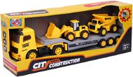 Car - Tractor with Construction Machinery 36cm - Toy Car