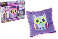 Owl Sew a Pillow with Sequins 30 x 30cm - Creative Toy