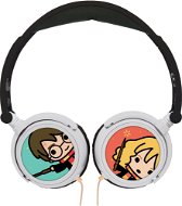 Lexibook sztereó összecsukható vezetékes fejhallgató gyerekeknek biztonságos hangerővel - Fej-/fülhallgató