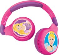 Lexibook Princesses 2-in-1 Bluetooth® Headphones with Safe Volume for Kids - Wireless Headphones
