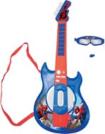 Lexibook Spider-Man Elektronická svietiaca gitara s mikrofónom v tvare okuliarov - Detská gitara