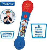 Lexibook Tlapková patrola Light-up microphone with melodies and sound effects - Children’s Microphone