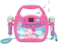 Lexibook Unicorn Bluetooth-Lautsprecher mit Mikrofonen und wiederaufladbarem Akku - Musikspielzeug