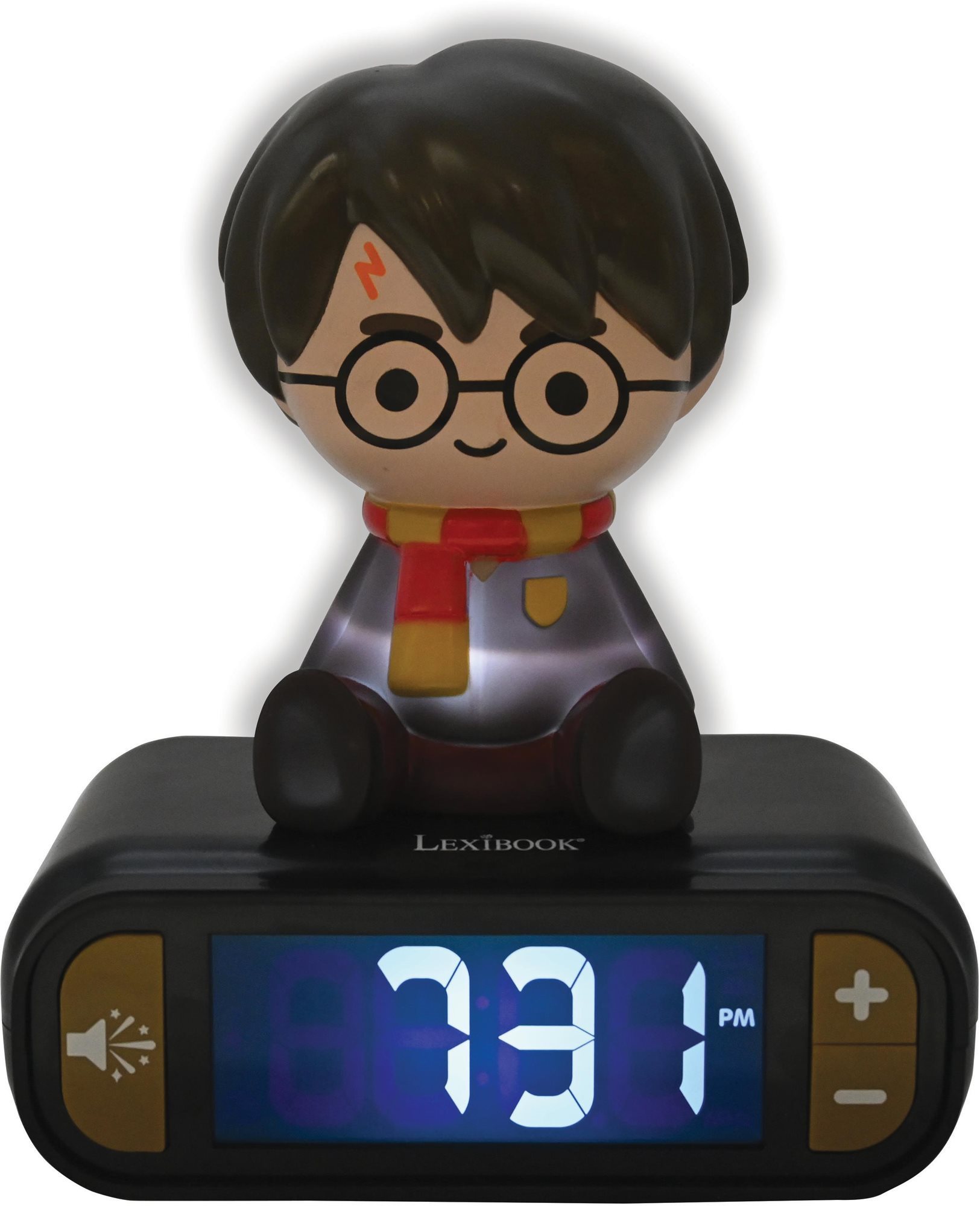 Lexibook Harry Potter digitális ébresztőóra 3D-s éjszakai fénnyel és hanghatásokkal