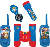 Lexibook Tlapková patrola Adventure set with radios up to 120 m, binoculars and compass - Kids' Walkie Talkie