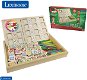 Lexibook Bio Toys® Mathematikschule - Holzkiste mit Zeichenbrett zum Mathe lernen - Kreide