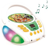 Lexibook Animals Bluetooth CD Player with Lights and USB - Musical Toy
