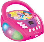 Lexibook Disney Princess Bluetooth CD Player with Lights - Musical Toy