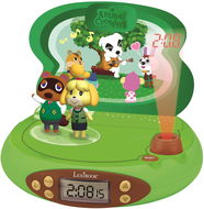 Lexibook Animal Crossing 3D Projekčné hodiny so zvukmi - Detský projektor