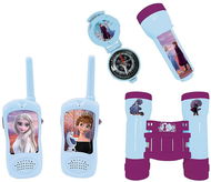 Lexibook Frozen Adventure Set mit Funkgeräten (Reichweite bis zu 120 m), Fernglas und Kompass - Kinder-Walkie-Talkie