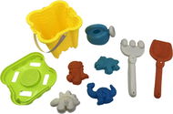 Set of Sand Puppets - Castle 9 pcs - Sand Tool Kit