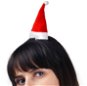 Párty čiapka Mini čiapka Santa Claus na sponke – vianoce, 2 ks - Party čepice