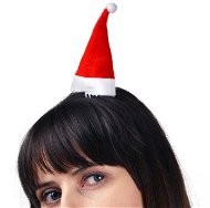 Mini čiapka Santa Claus na sponke – vianoce, 2 ks - Párty čiapka