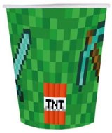 Paper cups minecraft party - 250 ml - 6pcs - Drinking Cup