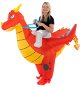 Adult Inflatable Riding Fire Dragon Costume - Costume