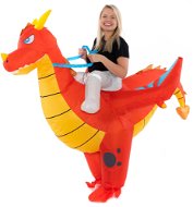 Nafukovací kostým pre dospelých Riding Fire Dragon - Kostým