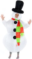 Aufblasbares Kostüm für Erwachsene - Schneemann - Kostüm