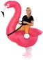 Adult Inflatable Riding Flamingo Costume - Costume