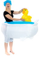 Costume Adult Inflatable Bathtub Costume - Kostým