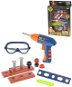 Tool set with drill and glasses 18cm in box - Children's Tools